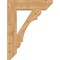 Ekena Millwork Olympic Slat Smooth Bracket, Western Red Cedar, 5 1/2"W x 26"D x 34"H BKT06X26X34OLY06SWR - alternate 4